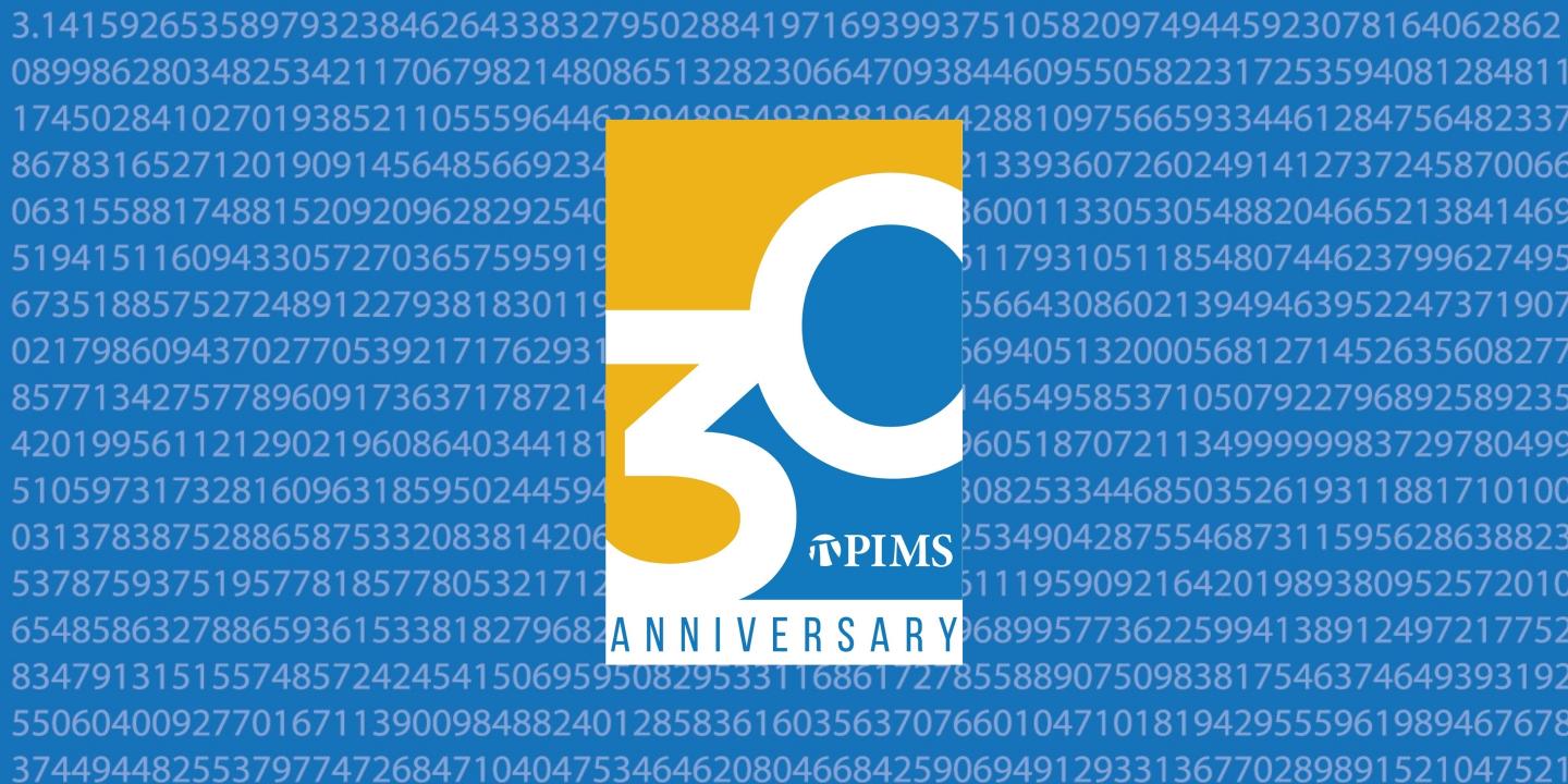 30th PIMS Anniversary