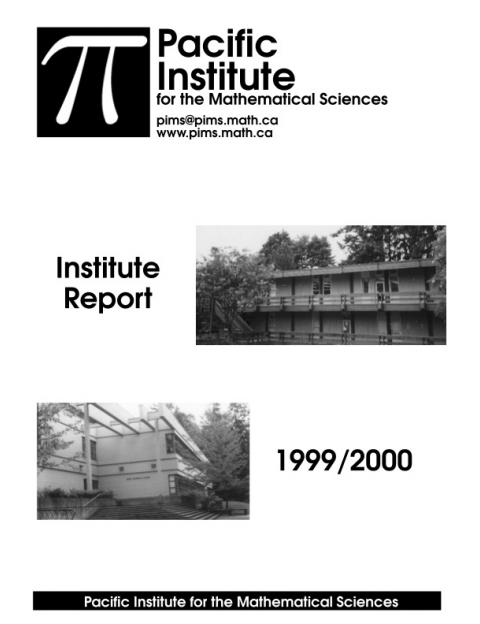 Annual Report 1999-2000