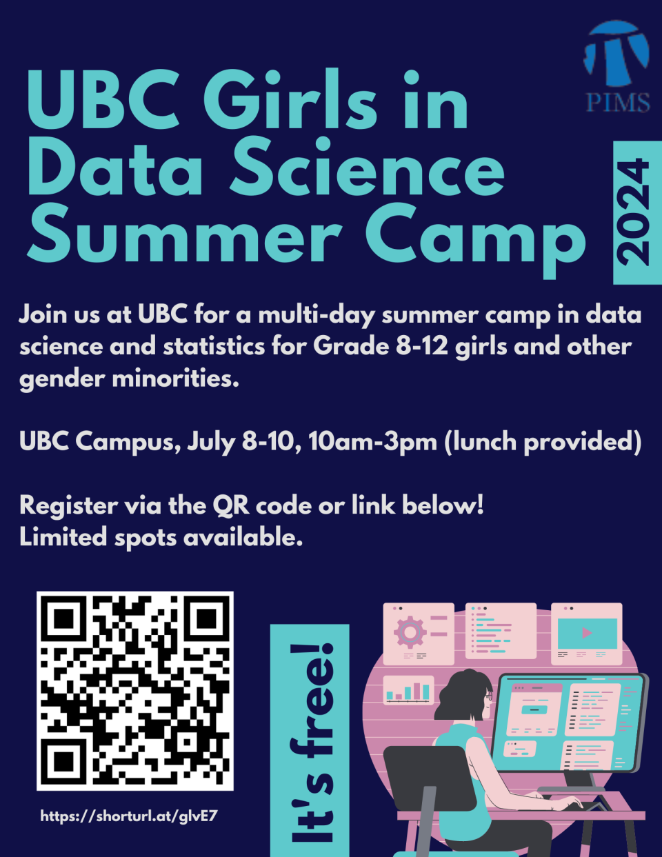 UBC Girls in Data Science Camp